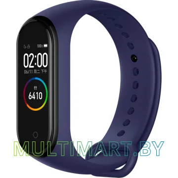 Фитнес-браслет Xiaomi Mi Band 4 (синий, китайская версия)